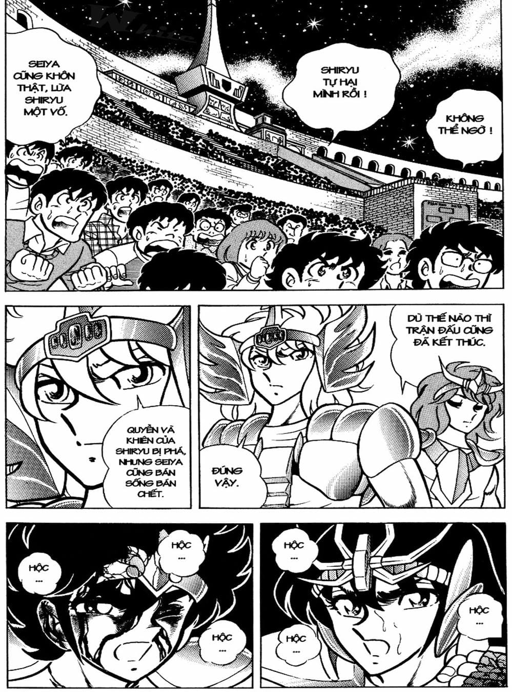 Truyện Tranh Áo Giáp Vàng - Saint Seiya trang 4