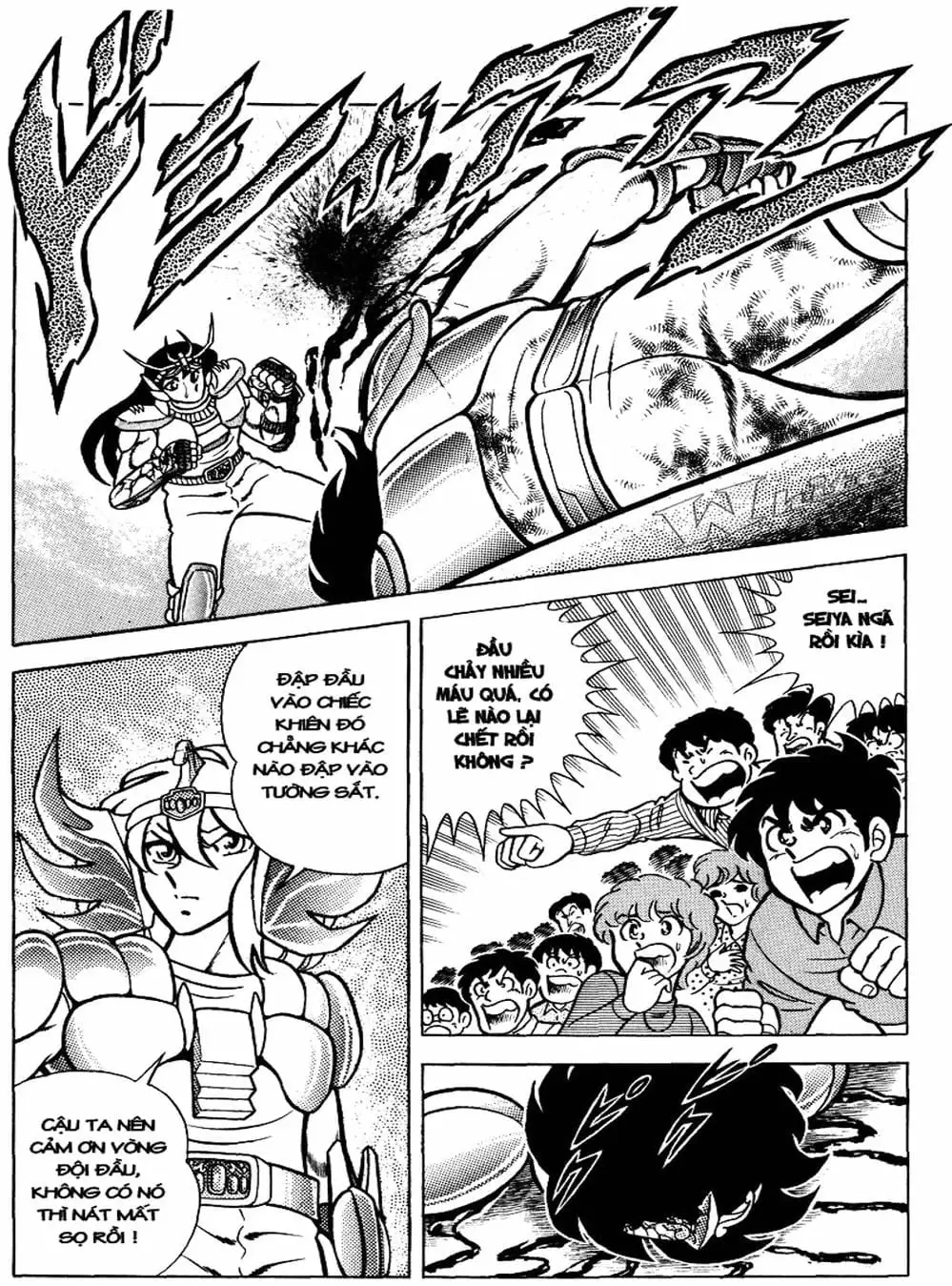 Truyện Tranh Áo Giáp Vàng - Saint Seiya trang 4