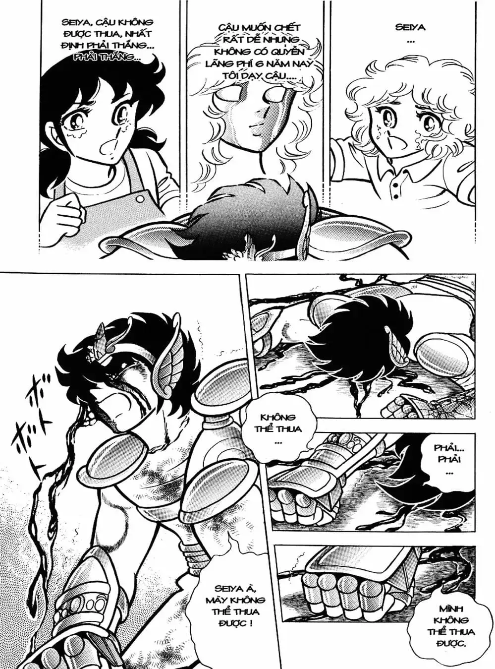 Truyện Tranh Áo Giáp Vàng - Saint Seiya trang 4