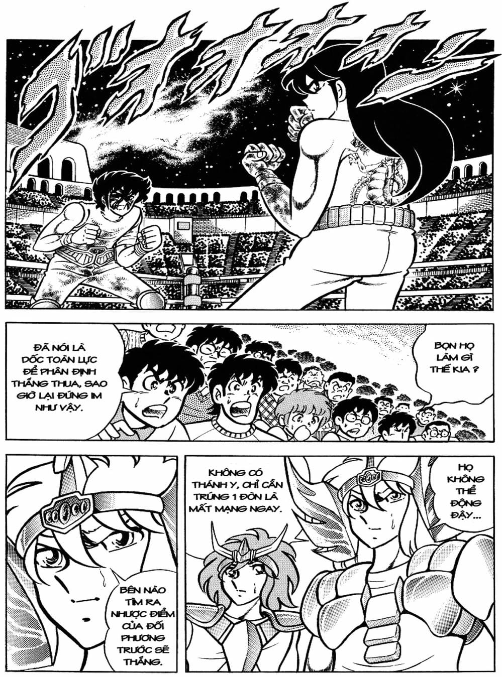 Truyện Tranh Áo Giáp Vàng - Saint Seiya trang 4