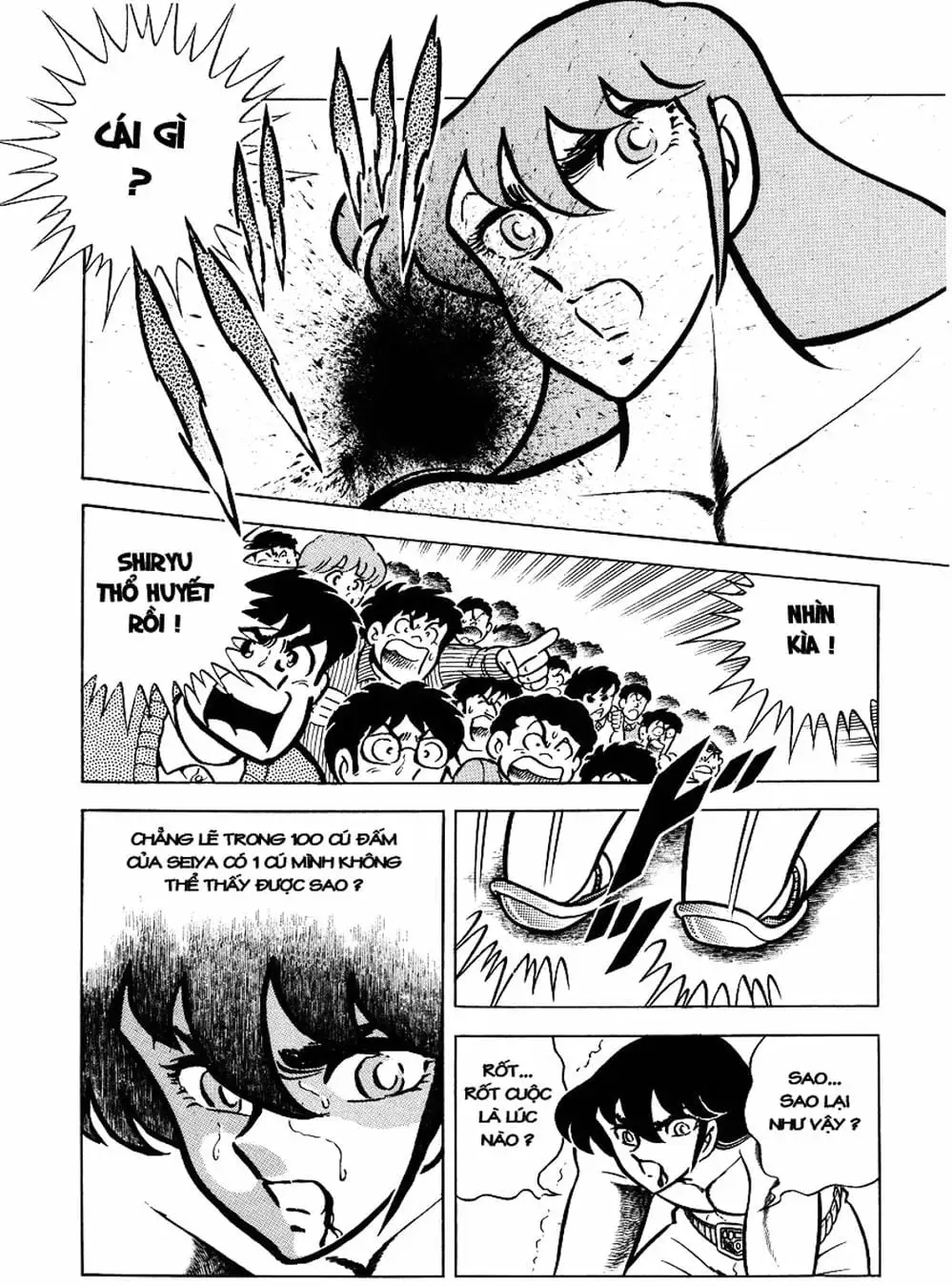 Truyện Tranh Áo Giáp Vàng - Saint Seiya trang 4