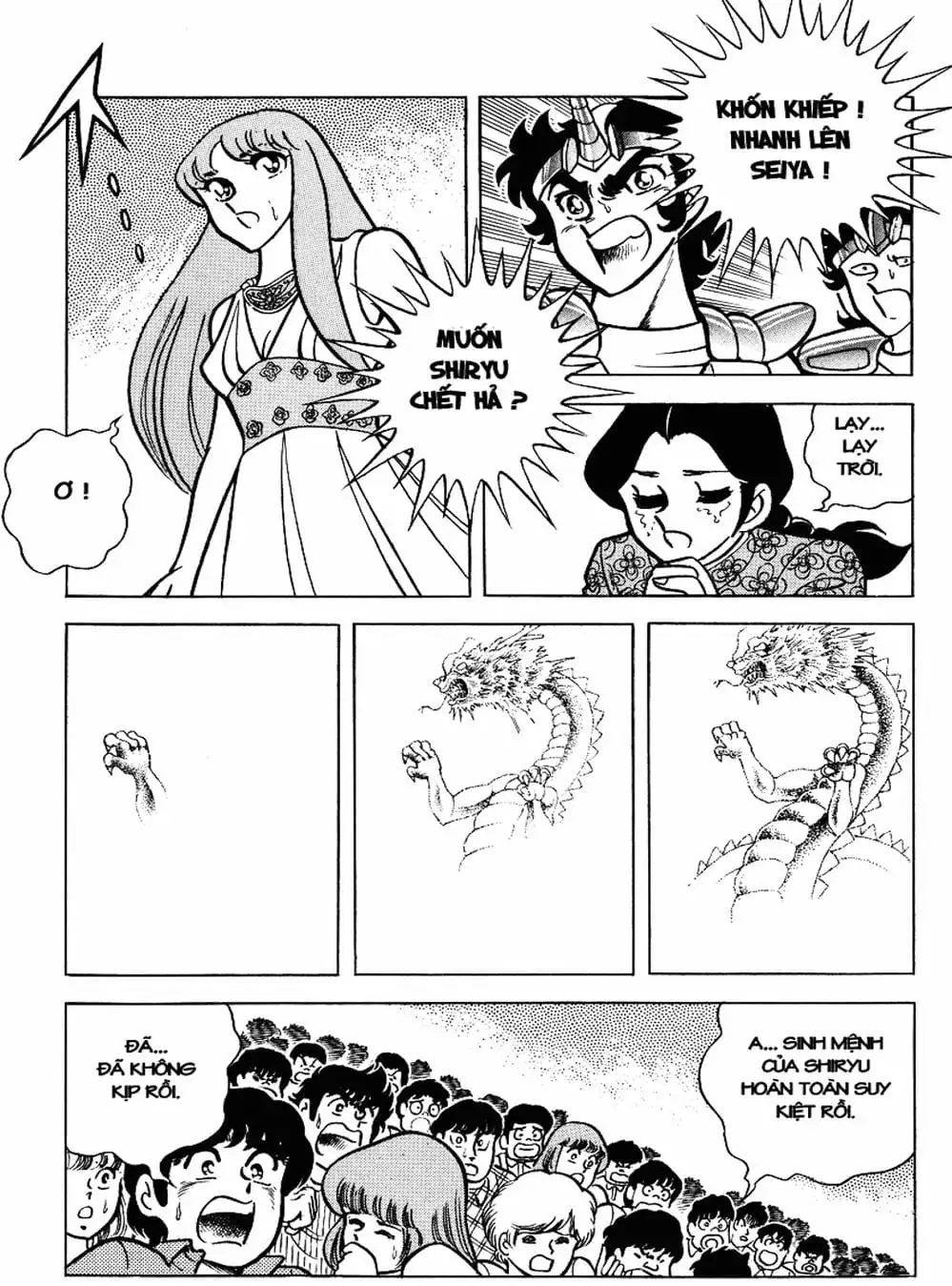 Truyện Tranh Áo Giáp Vàng - Saint Seiya trang 4