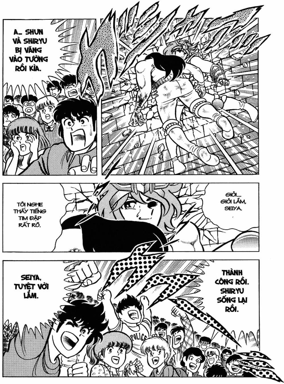 Truyện Tranh Áo Giáp Vàng - Saint Seiya trang 4