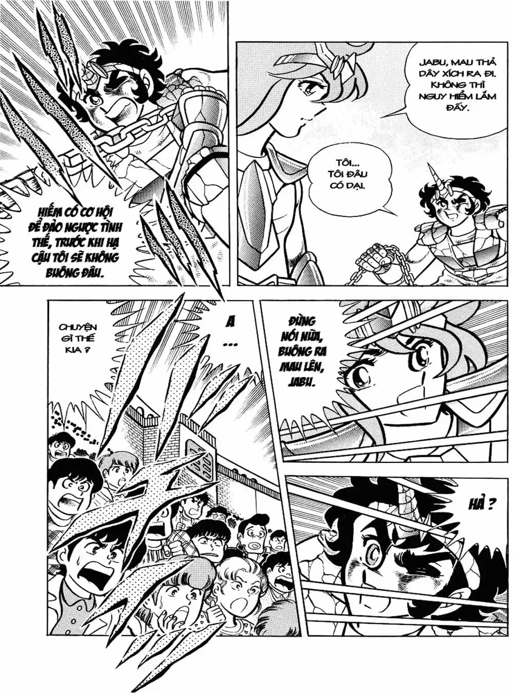 Truyện Tranh Áo Giáp Vàng - Saint Seiya trang 4