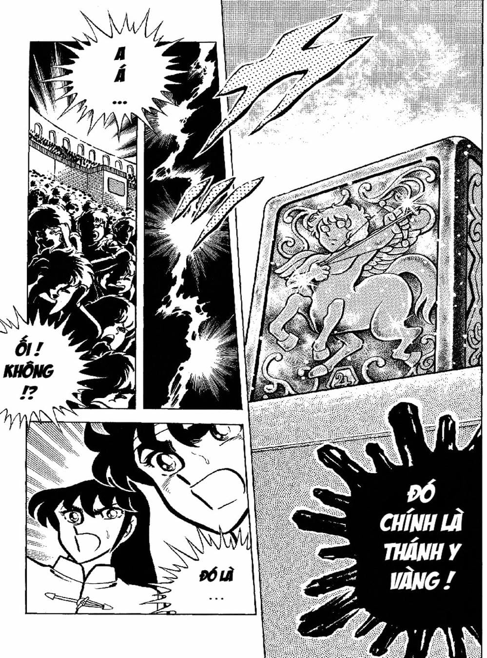 Truyện Tranh Áo Giáp Vàng - Saint Seiya trang 4