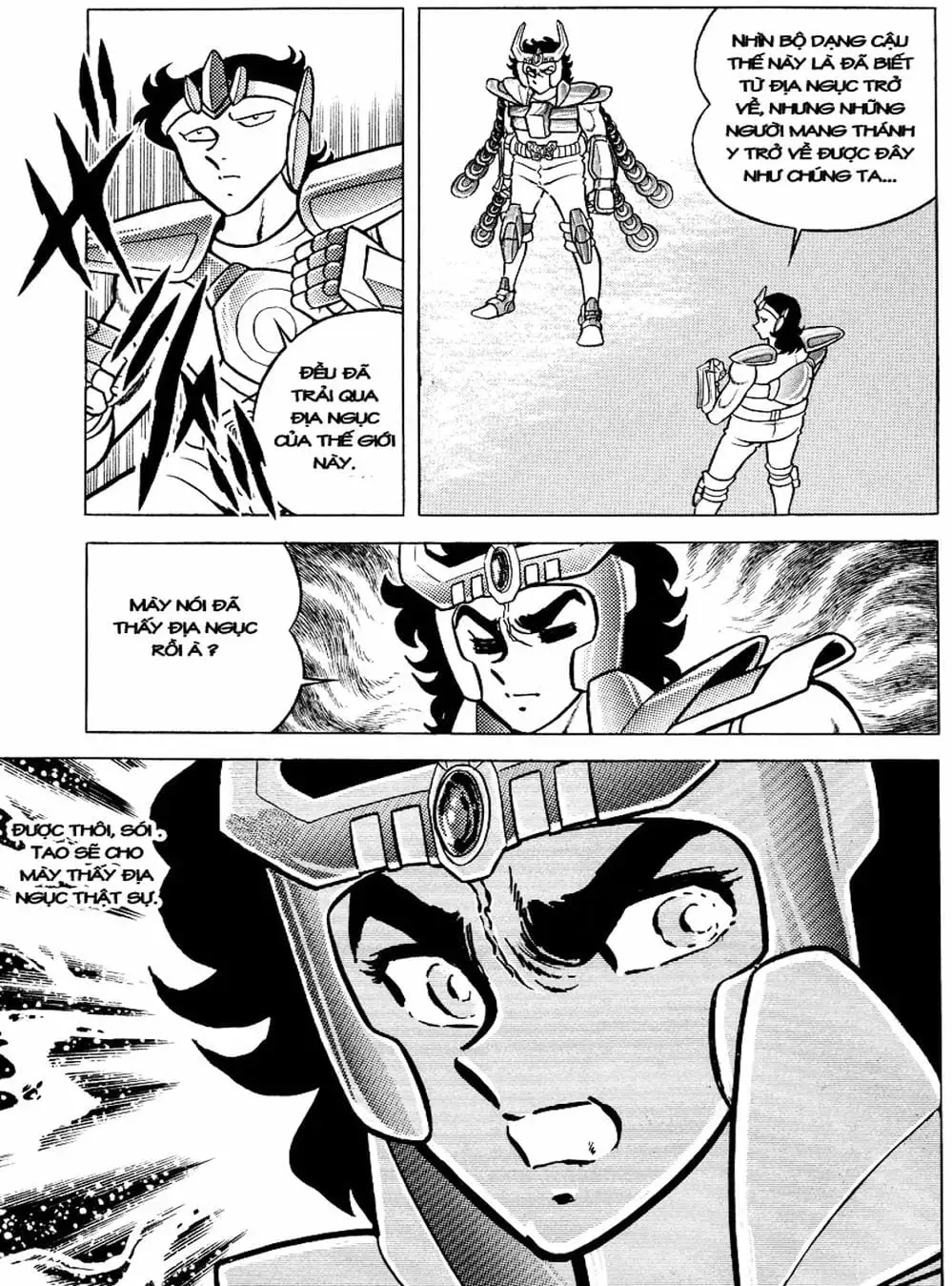 Truyện Tranh Áo Giáp Vàng - Saint Seiya trang 4