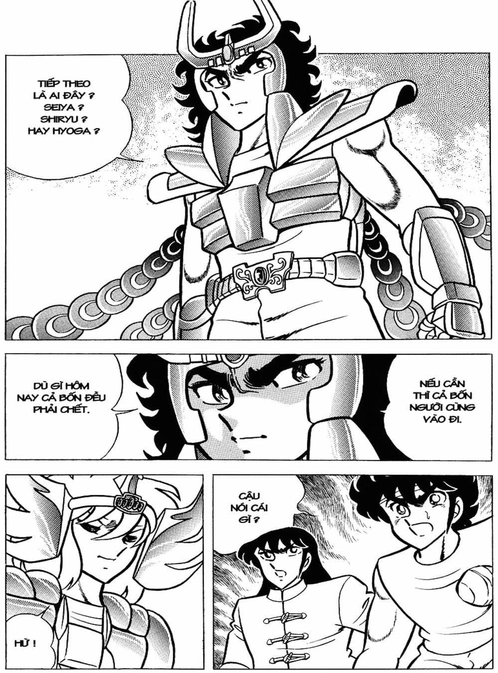 Truyện Tranh Áo Giáp Vàng - Saint Seiya trang 4