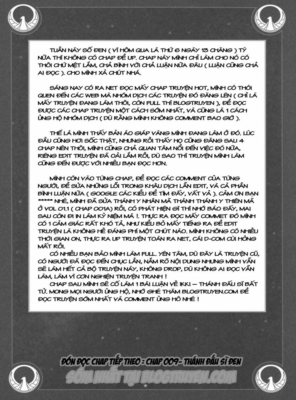 Truyện Tranh Áo Giáp Vàng - Saint Seiya trang 4