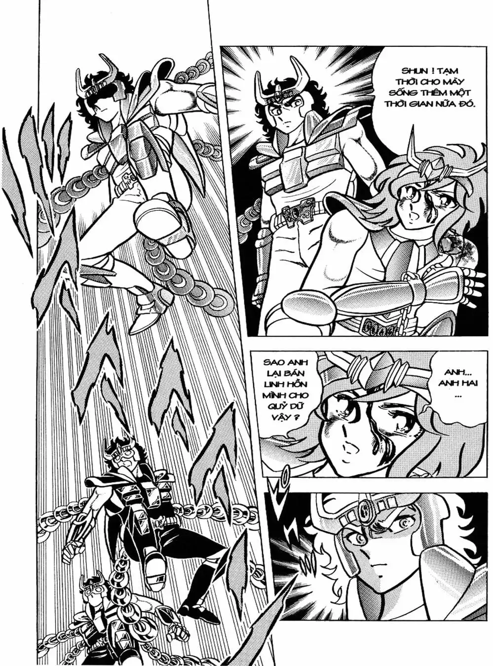 Truyện Tranh Áo Giáp Vàng - Saint Seiya trang 4