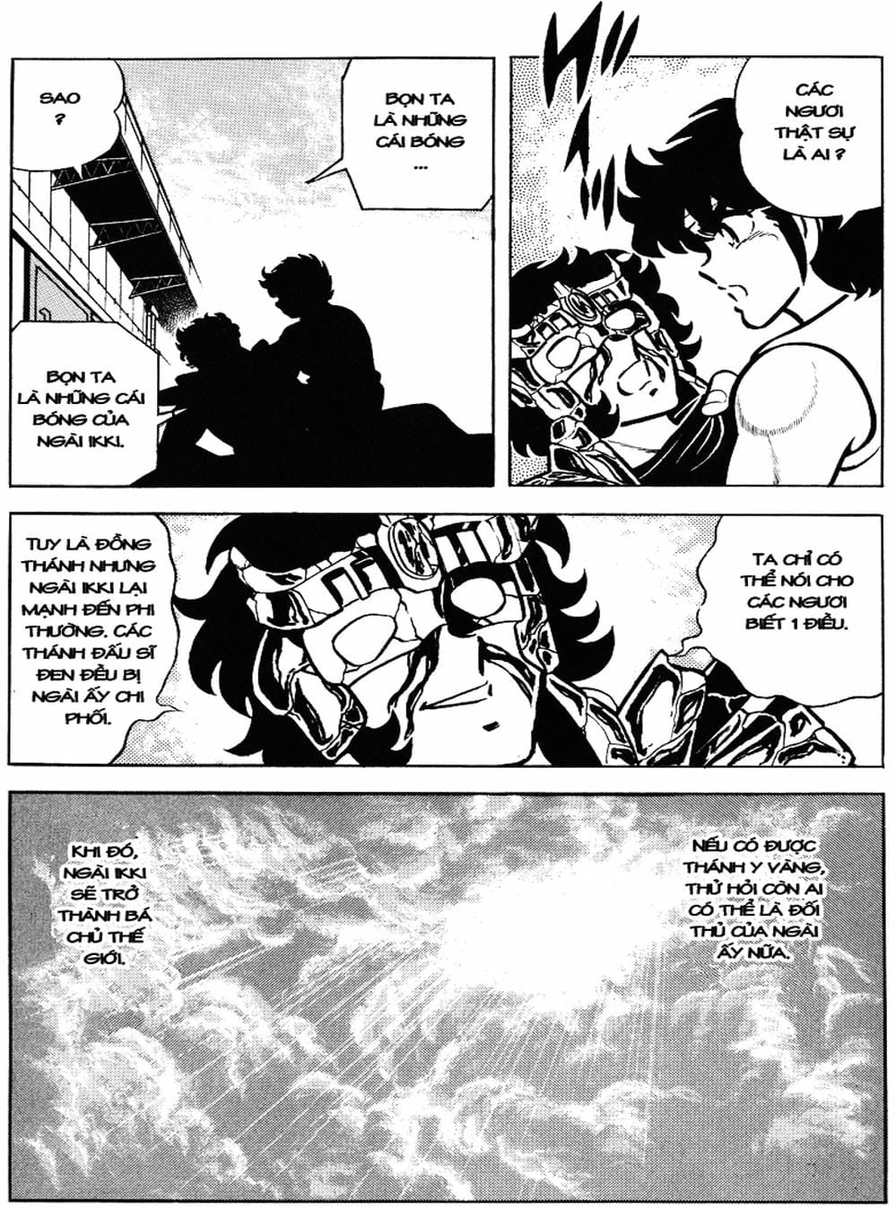 Truyện Tranh Áo Giáp Vàng - Saint Seiya trang 4