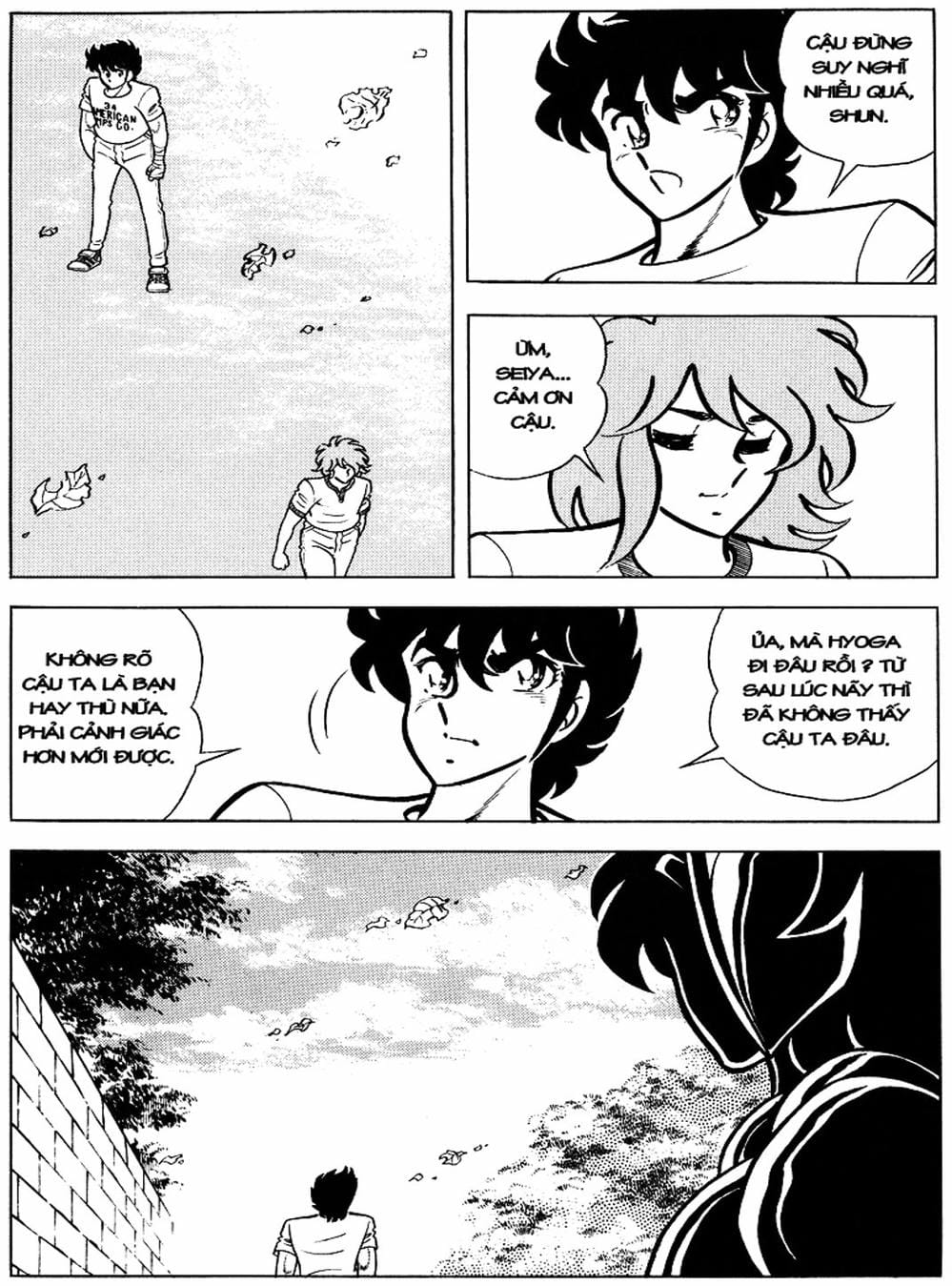Truyện Tranh Áo Giáp Vàng - Saint Seiya trang 4