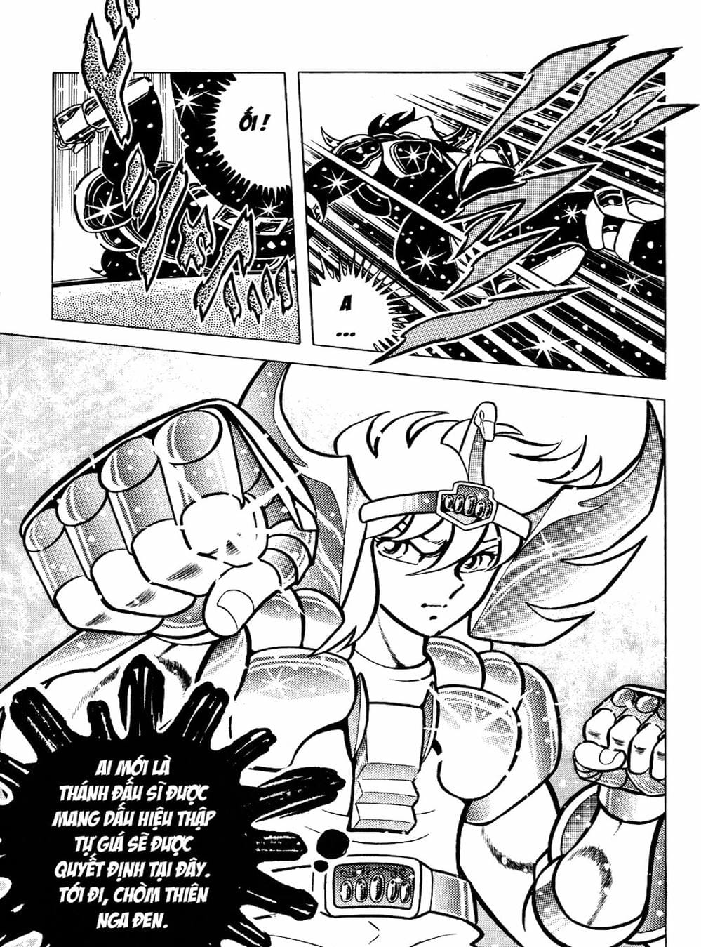 Truyện Tranh Áo Giáp Vàng - Saint Seiya trang 4