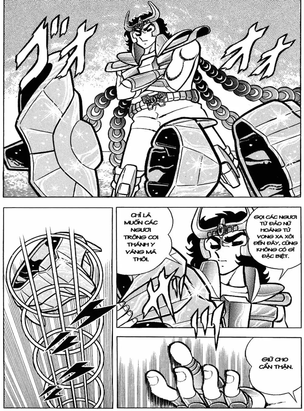 Truyện Tranh Áo Giáp Vàng - Saint Seiya trang 4