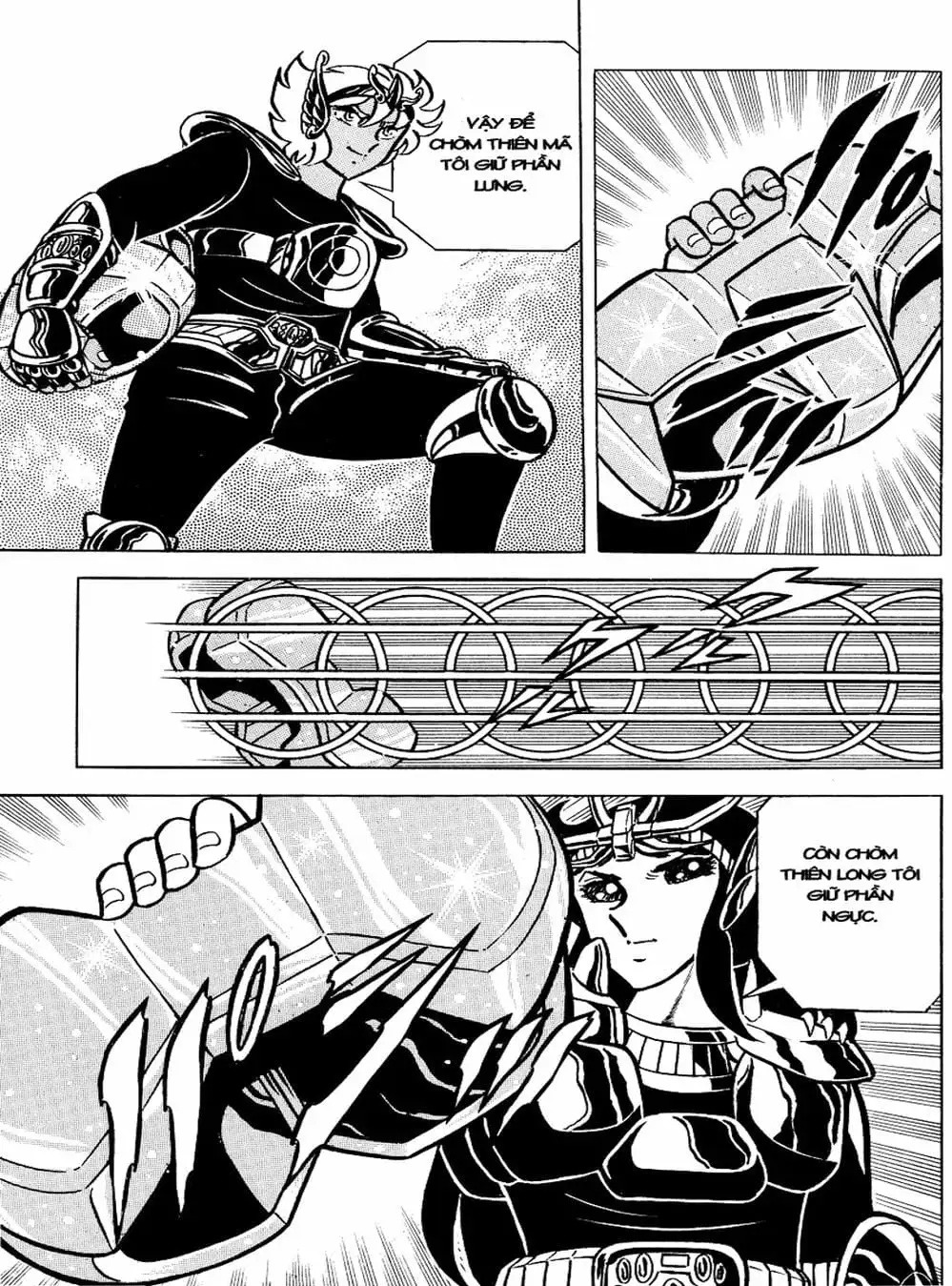 Truyện Tranh Áo Giáp Vàng - Saint Seiya trang 4