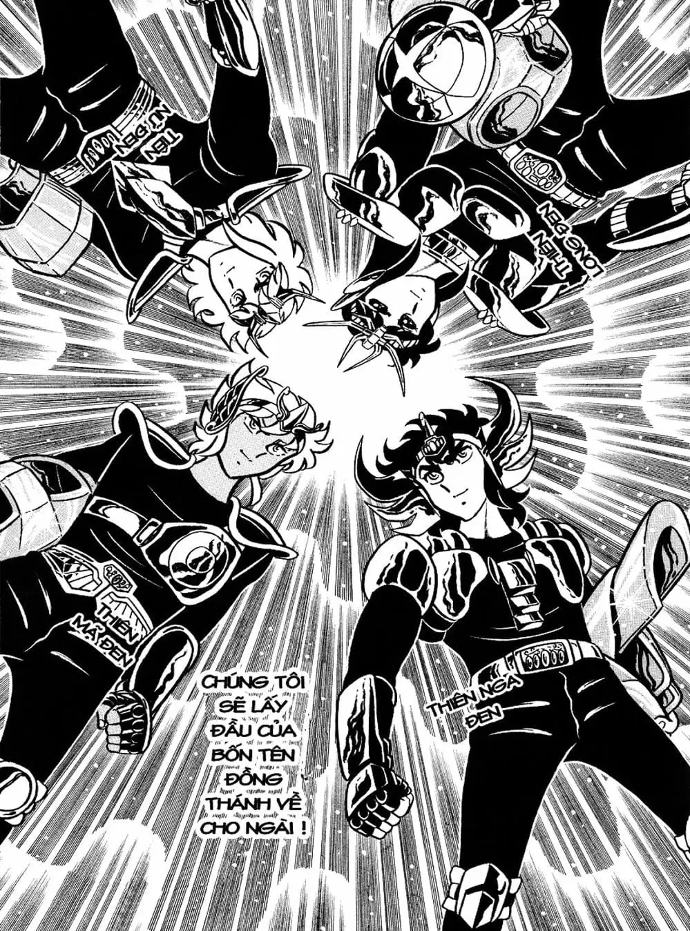 Truyện Tranh Áo Giáp Vàng - Saint Seiya trang 4
