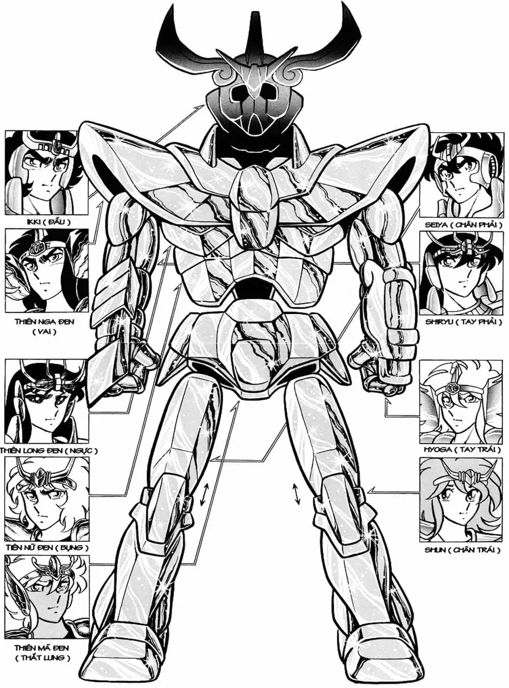 Truyện Tranh Áo Giáp Vàng - Saint Seiya trang 4