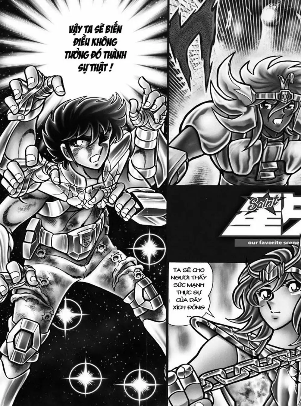 Truyện Tranh Áo Giáp Vàng - Saint Seiya trang 4