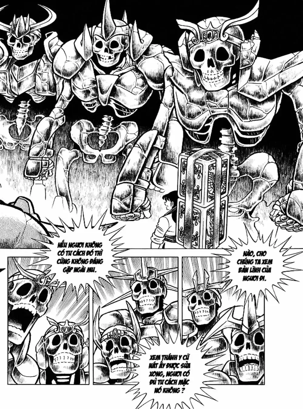 Truyện Tranh Áo Giáp Vàng - Saint Seiya trang 4