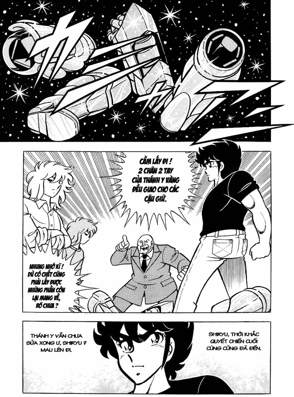 Truyện Tranh Áo Giáp Vàng - Saint Seiya trang 4