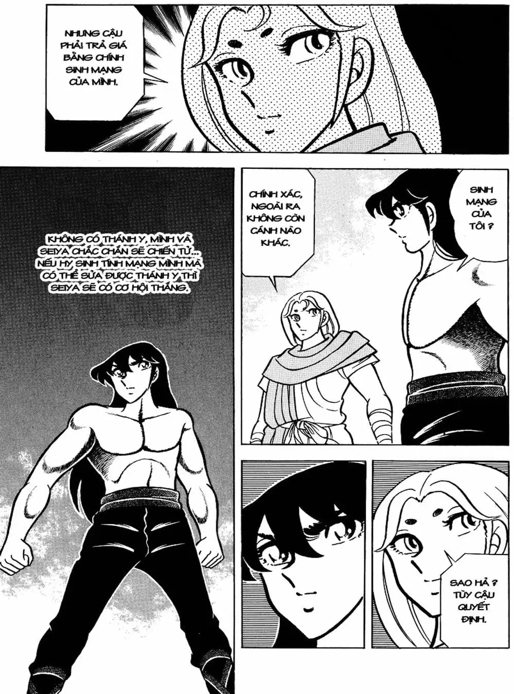 Truyện Tranh Áo Giáp Vàng - Saint Seiya trang 4