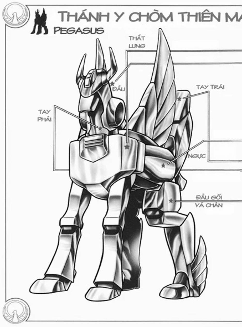 Truyện Tranh Áo Giáp Vàng - Saint Seiya trang 4