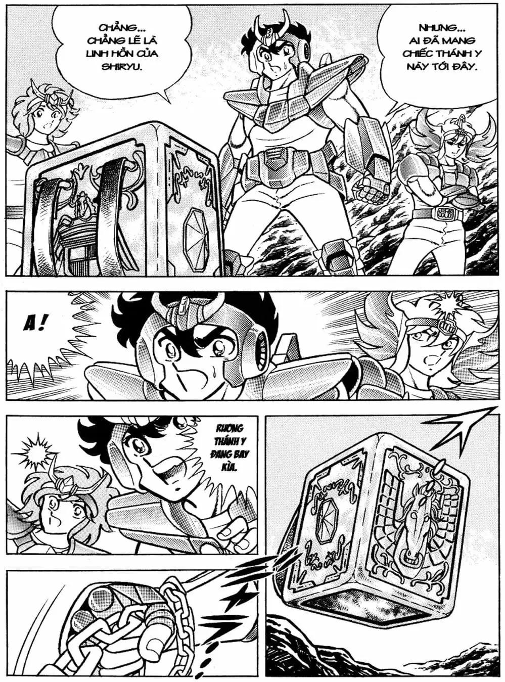 Truyện Tranh Áo Giáp Vàng - Saint Seiya trang 4