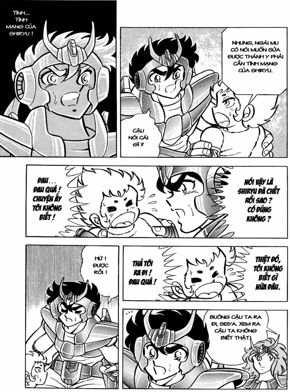 Truyện Tranh Áo Giáp Vàng - Saint Seiya trang 4