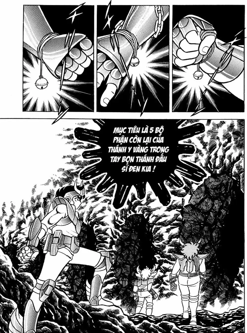 Truyện Tranh Áo Giáp Vàng - Saint Seiya trang 4