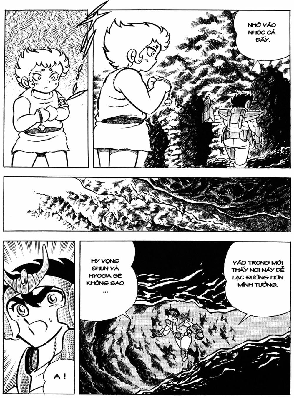 Truyện Tranh Áo Giáp Vàng - Saint Seiya trang 4