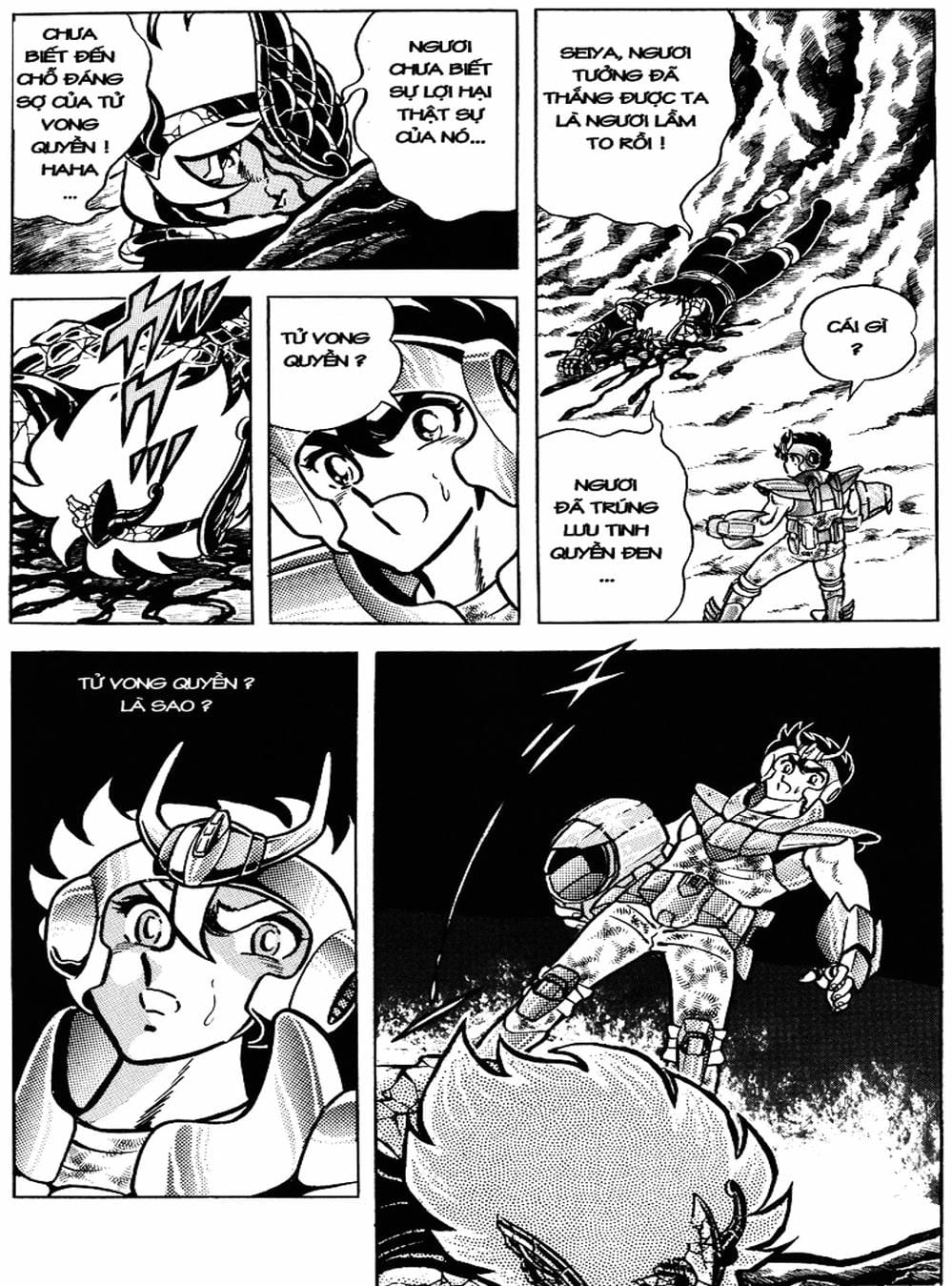 Truyện Tranh Áo Giáp Vàng - Saint Seiya trang 4