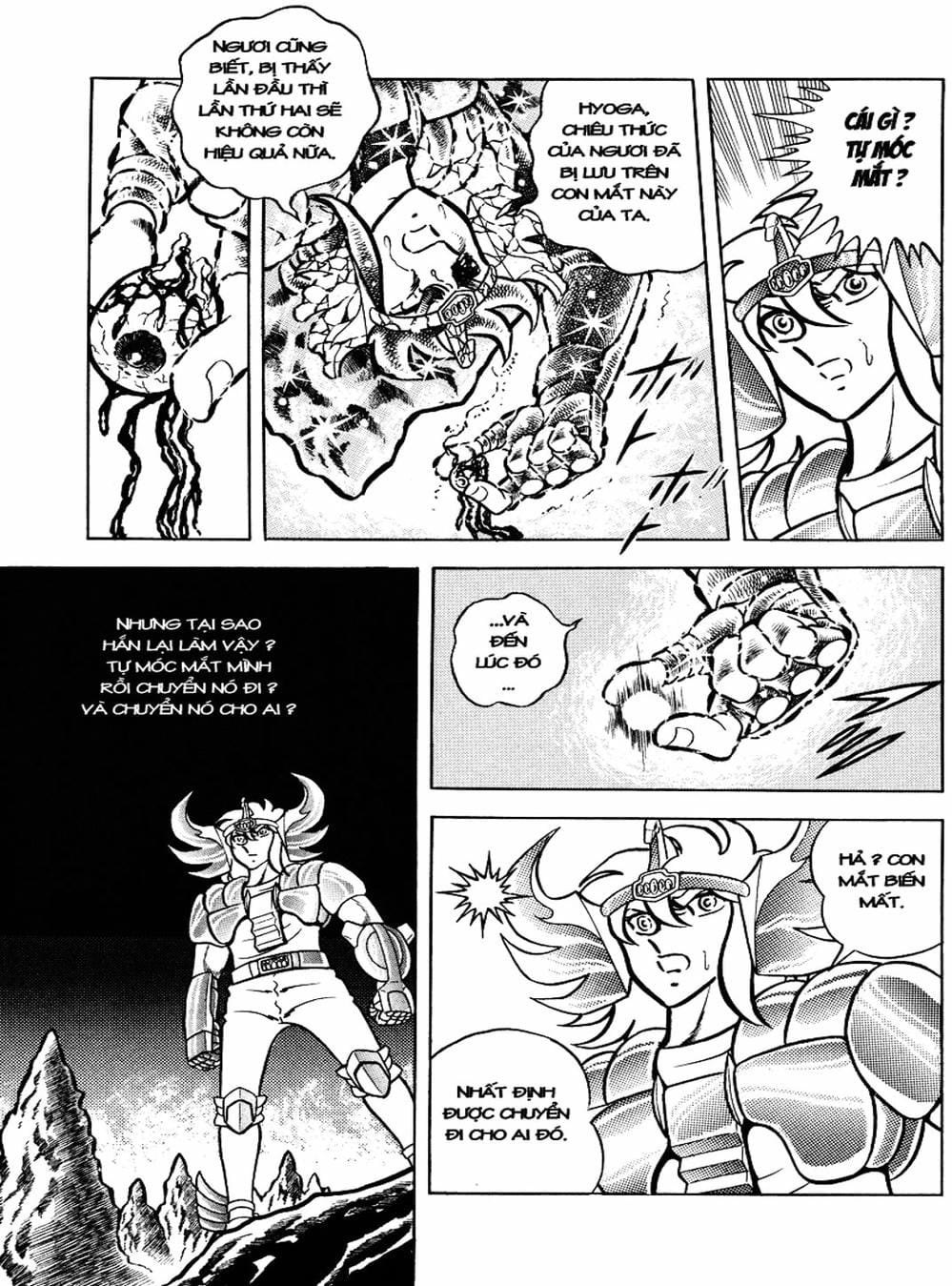 Truyện Tranh Áo Giáp Vàng - Saint Seiya trang 4