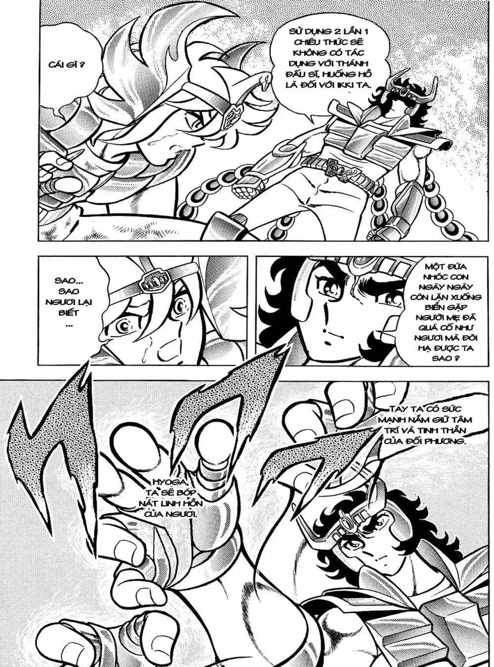 Truyện Tranh Áo Giáp Vàng - Saint Seiya trang 4