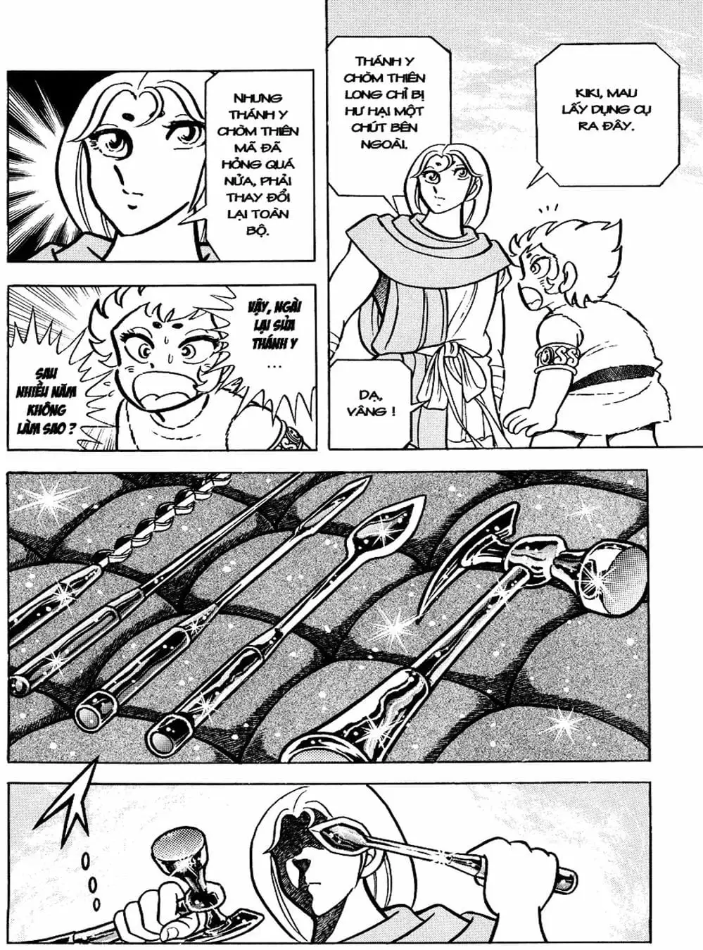 Truyện Tranh Áo Giáp Vàng - Saint Seiya trang 4