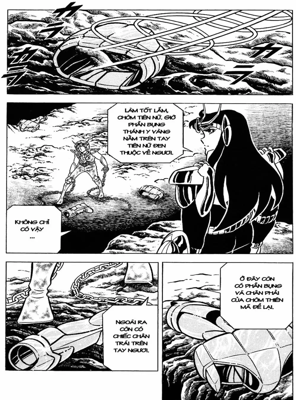 Truyện Tranh Áo Giáp Vàng - Saint Seiya trang 4