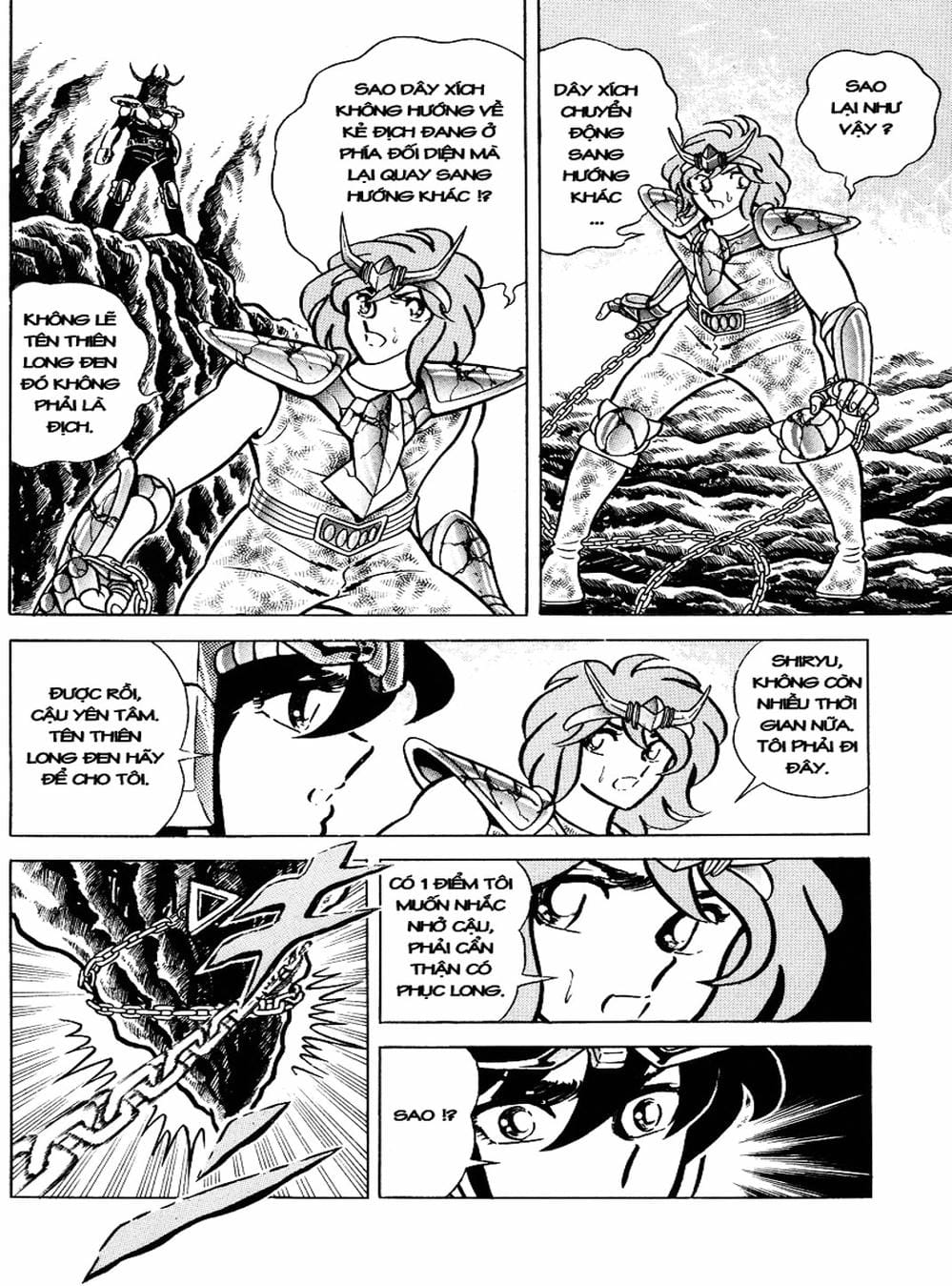 Truyện Tranh Áo Giáp Vàng - Saint Seiya trang 4