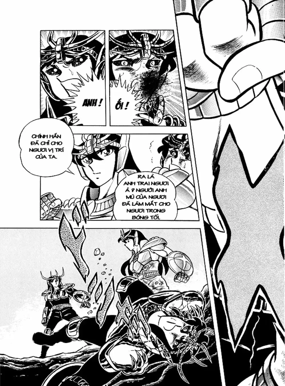 Truyện Tranh Áo Giáp Vàng - Saint Seiya trang 4