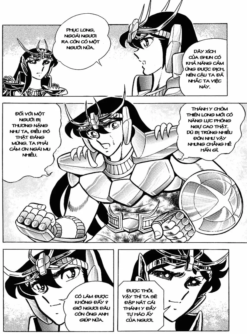 Truyện Tranh Áo Giáp Vàng - Saint Seiya trang 4