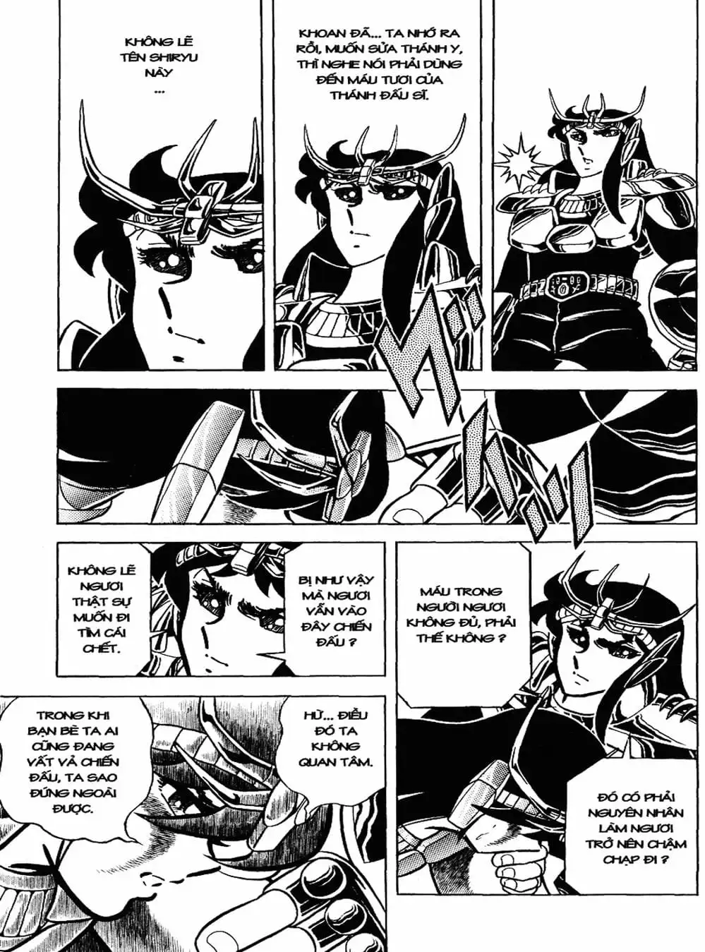 Truyện Tranh Áo Giáp Vàng - Saint Seiya trang 4