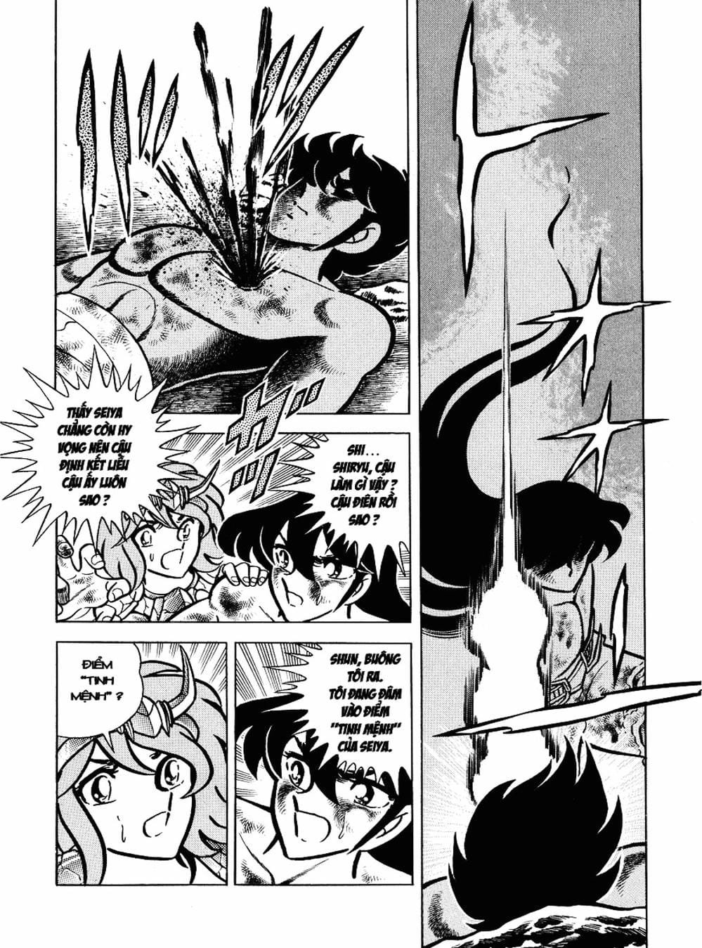 Truyện Tranh Áo Giáp Vàng - Saint Seiya trang 4