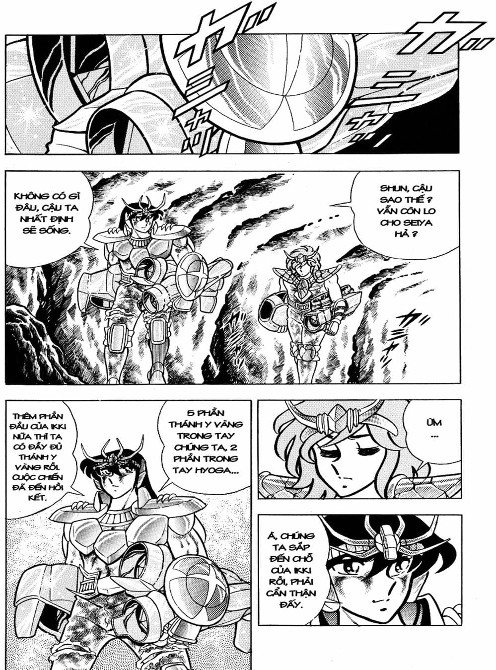Truyện Tranh Áo Giáp Vàng - Saint Seiya trang 4