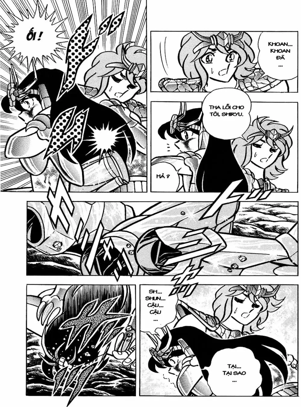Truyện Tranh Áo Giáp Vàng - Saint Seiya trang 4