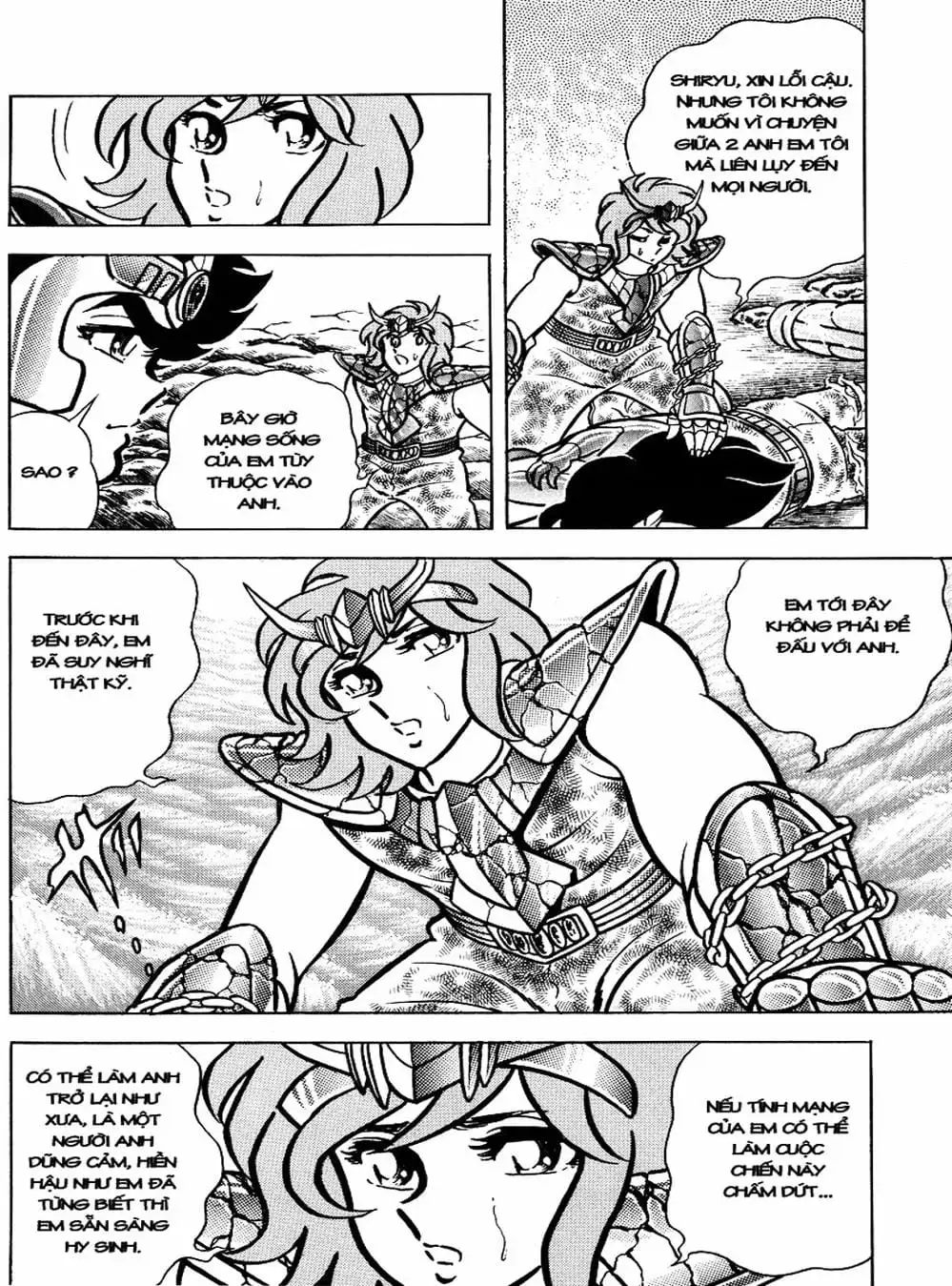 Truyện Tranh Áo Giáp Vàng - Saint Seiya trang 4