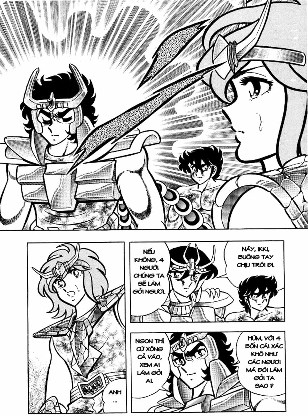 Truyện Tranh Áo Giáp Vàng - Saint Seiya trang 4