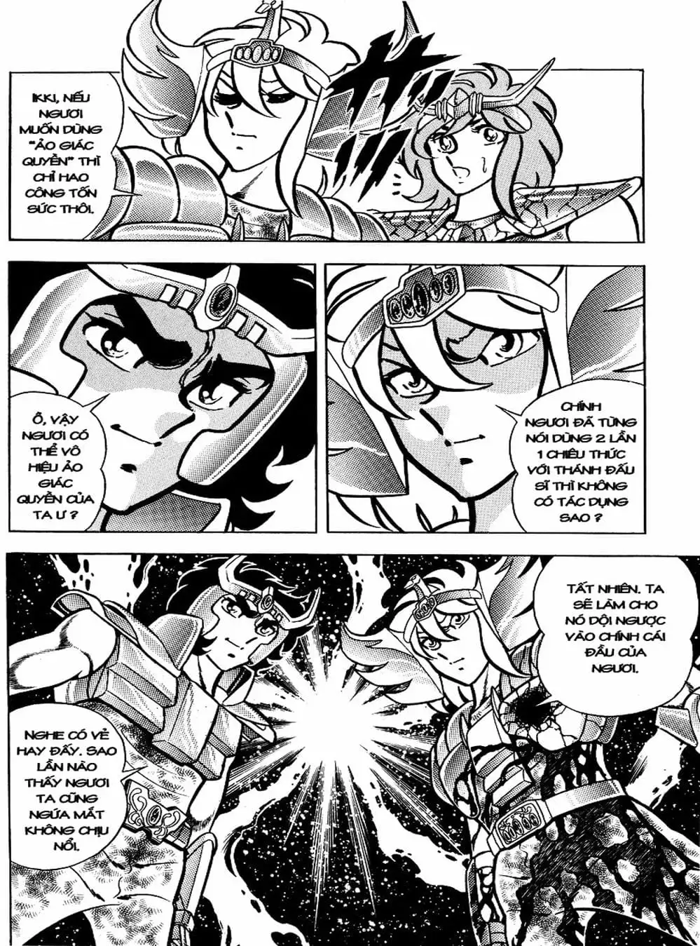 Truyện Tranh Áo Giáp Vàng - Saint Seiya trang 4