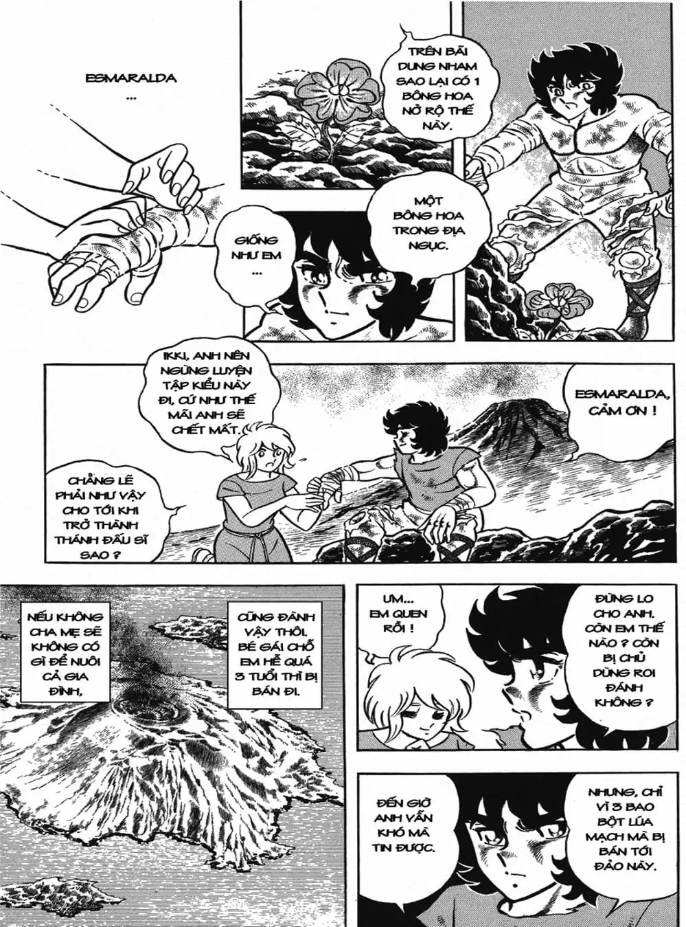 Truyện Tranh Áo Giáp Vàng - Saint Seiya trang 4