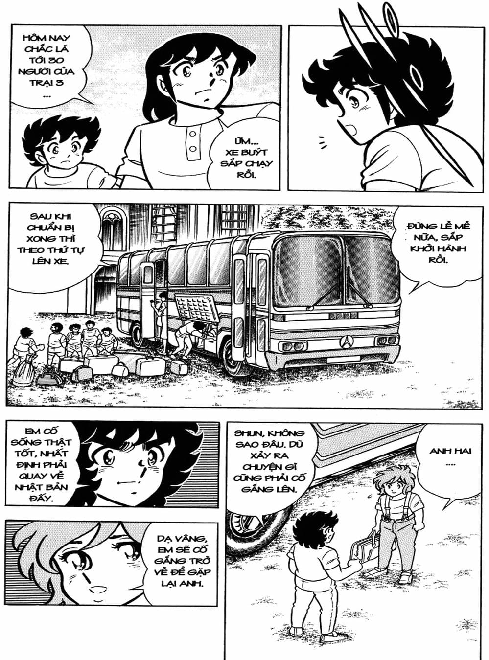 Truyện Tranh Áo Giáp Vàng - Saint Seiya trang 4