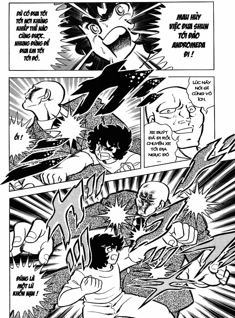 Truyện Tranh Áo Giáp Vàng - Saint Seiya trang 4