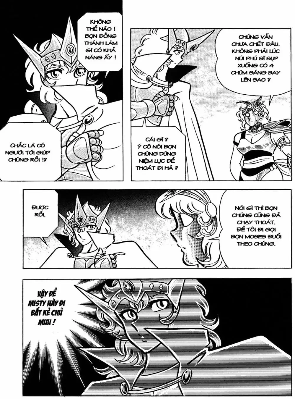 Truyện Tranh Áo Giáp Vàng - Saint Seiya trang 4