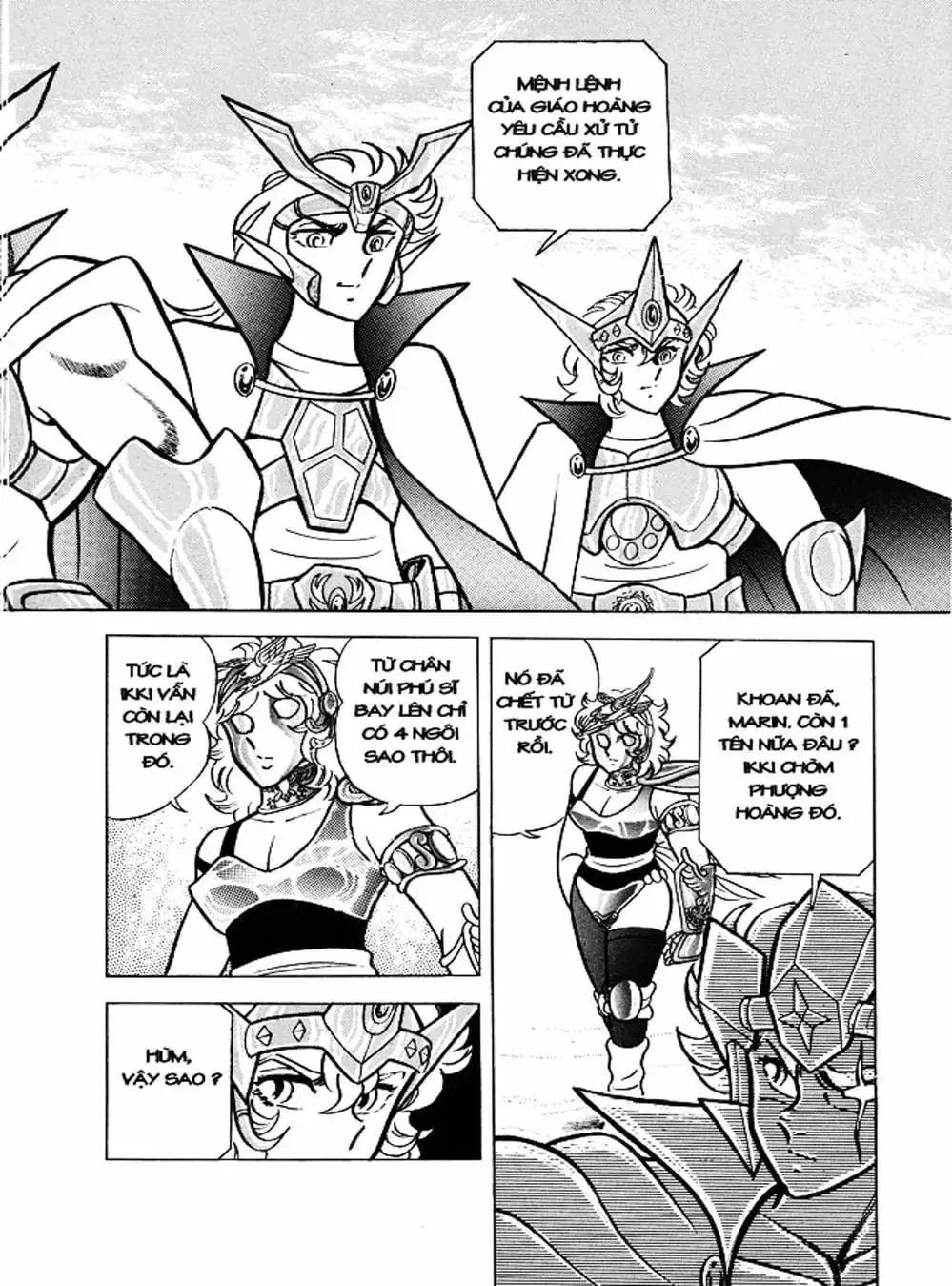Truyện Tranh Áo Giáp Vàng - Saint Seiya trang 4