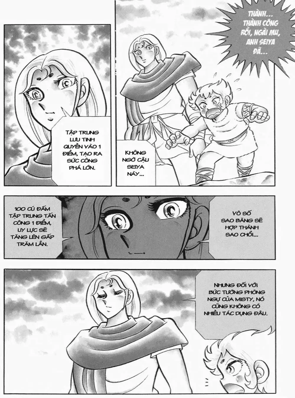Truyện Tranh Áo Giáp Vàng - Saint Seiya trang 4